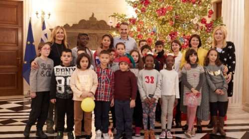 Τα παιδιά από την Κιβωτό του Κόσμου στο Μαξίμου [βίντεο]