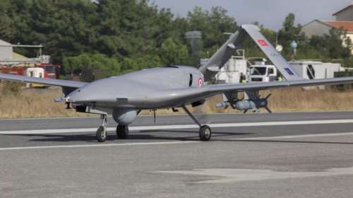 Καρέ-καρέ η προσγείωση του τουρκικού drone στα Κατεχόμενα [βίντεο]