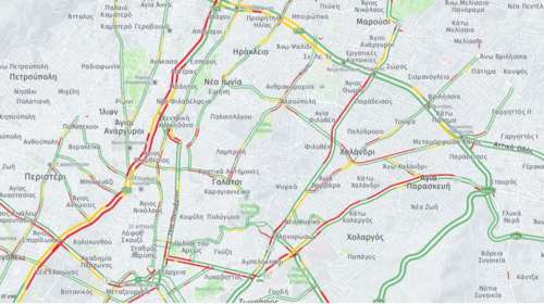 Κομφούζιο στους δρόμους και ουρές χιλιομέτρων - Δείτε Live