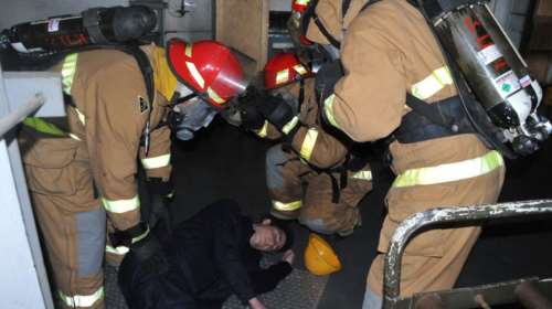 Άσκηση στο ναυτικό Οχυρό Σκαραμαγκά: Εντυπωσιακές εικόνες