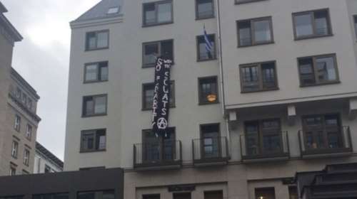 Κατάληψη αναρχικών στην ελληνική πρεσβεία στο Βερολίνο