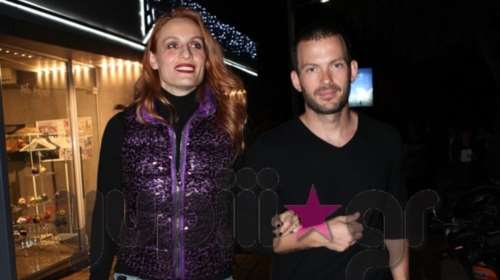 Ελεονώρα Μελέτη &amp; Θοδωρής Μαροσούλης Βραδινή έξοδος για δυο [εικόνες]