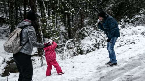 Χιόνια στην Πάρνηθα - &quot;Στα λευκά&quot; το Μπάφι {φωτό}