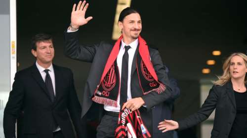 Βασιλική υποδοχή σε Ζλάταν Ιμπραΐμοβιτς στην Μίλαν [εικόνες &amp; βίντεο]