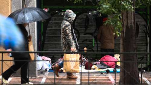 Δήμος Αθηναίων: Συνεχίζονται τα έκτακτα μέτρα για τους αστέγους