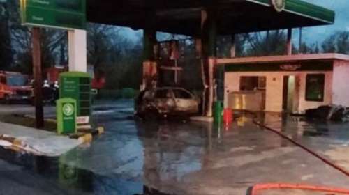 Παρανάλωμα στην Κέρκυρα: ΙΧ «έπεσε» σε αντλία βενζινάδικου