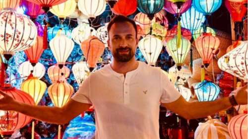 Γιώργος Λιανός: Η υπέροχη φωτογραφία με την κατάξανθη σύντροφό του