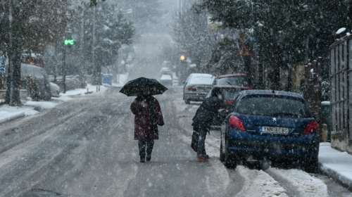 Κακοκαιρία «Ηφαιστίων»: Φέρνει χιόνια και στην Αττική σήμερα