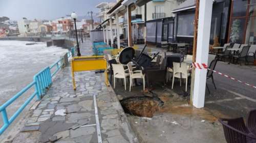 Συναγερμός στα Χανιά: Η διάβρωση «καταπίνει» το Κουμ-Καπί