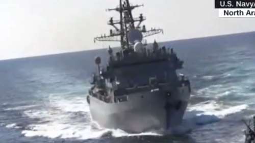 CNN: Παρ&#39;ολίγον «θερμό» επεισόδιο με πολεμικά πλοία Ρωσίας-ΗΠΑ