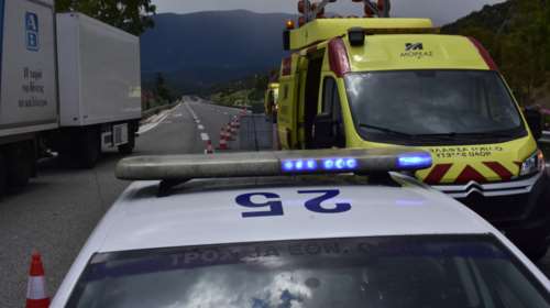 Οινόφυτα: Τροχαίο στην Εθνική οδό Αθηνών-Λαμίας με έναν νεκρό