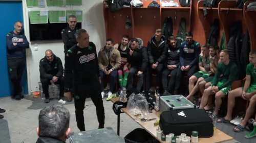 Δώνης στους παίκτες: «Πολύ περήφανος που είμαι προπονητής σας» [βίντεο]