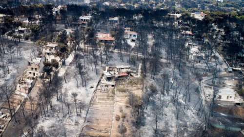 Δασικός χάρτης για το Μάτι από τον Δήμο Μαραθώνα