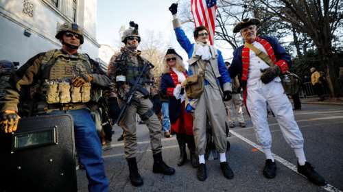 ΗΠΑ: Διαδήλωσαν υπέρ της οπλοκατοχής - Απίστευτες εικόνες