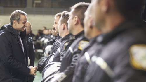 Μητσοτάκης: Στην ΕΛΑΣ επιπλέον 1.500 νέοι ειδικοί φρουροί