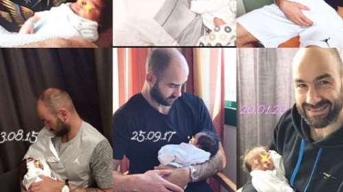 Χοψονίδου: 10 years challenge -Κολάζ με μωρά και Σπανούλη