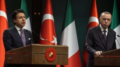 Η Ιταλία αδειάζει τον Ερντογάν για τις κοινές γεωτρήσεις στη Λιβύη