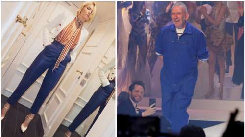 Η Βίκυ Καγιά στην τελευταία επίδειξη του Ζαν Πολ Γκοτιέ στο Παρίσι[Εικόνες]