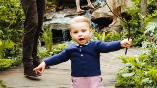 Πρίγκιπας Λούις:Βόλτα στο μουσείο με τη νταντά του-ίδιος ο Τζορτζ [Εικόνες]