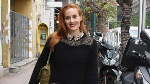 Ελεονώρα Μελέτη: Φόρεσε τις ίδιες μπότες με την κόρη της [Εικόνες]