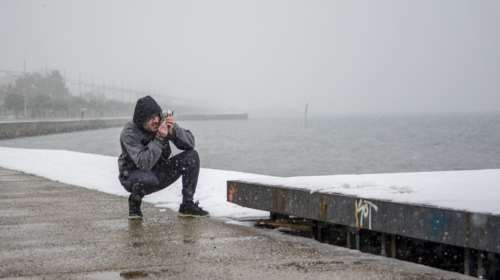 Μόνο το 3% της χώρας καλύπτεται από χιόνια