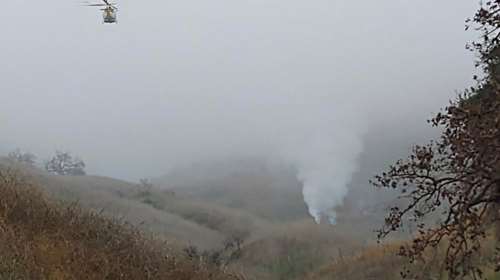 Κόμπι Μπράιαντ: Πρώτες εικόνες από το σημείο του δυστυχήματος