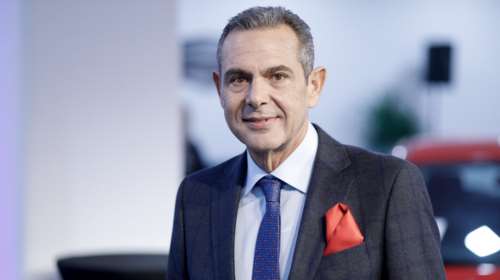 Πάνος Καμμένος: Η πρώην και η νυν σύζυγός του μαζί στα εγκαίνια [εικόνες]