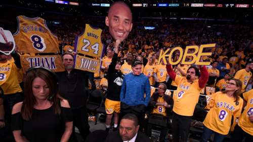 Ράγισαν καρδιές στο γήπεδο των Lakers για τον Κόμπι Μπράιαντ