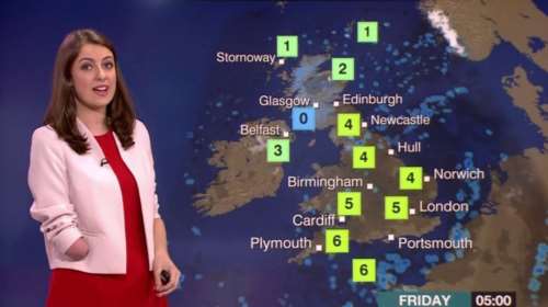 Πρωτοποριακό το BBC -  Εχει την πρώτη μετεωρολόγο με αναπηρία