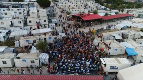 Βίντεο από τη νυχτερινή επιδρομή τάγματος εφόδου στη Μυτιλήνη