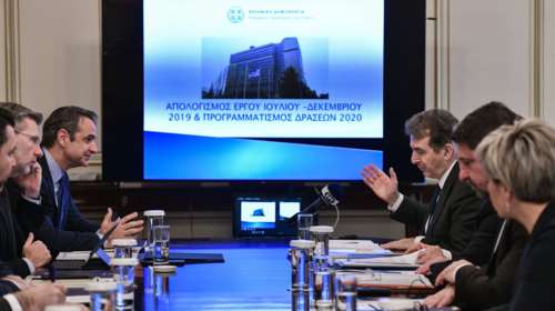 Μητσοτάκης σε Χρυσοχοΐδη: Εμπεδώνεται ένα αίσθημα ασφάλειας