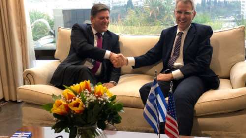 Τζέφρι Πάιατ: Ηγετικός ο ρόλος της Ελλάδας στα Βαλκάνια