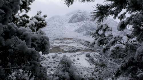 Τσουχτερό κρύο, χαμηλές θερμοκρασίες και χιόνια στην Αττική