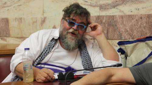 Χυδαιότητες Κραουνάκη σε κοπή πίτας: «ο εχθρός θα φάει το μ@@ν@ του»