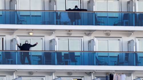 Εγκλωβισμένοι στο κρουαζερόπλοιο Diamond Princess- 65 νέα κρούσματα