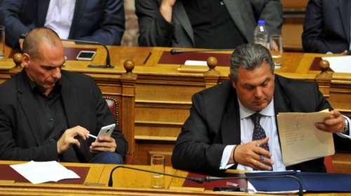 Βαρουφάκης κατά Καμμένου: Είναι σεσημασμένος συκοφάντης