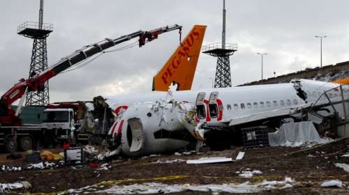 Τουρκία: Προσγείωση τρόμου για την Pegasus Airlines-Βίντεο
