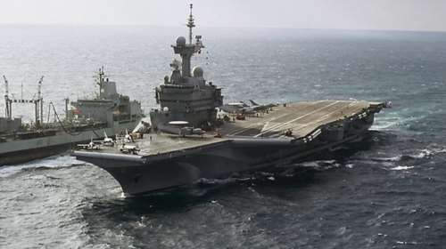 Σαφές μήνυμα: Το Σαρλ ντε Γκωλ πλέει εδώ για 2 εβδομάδες στην κυπριακή ΑΟΖ