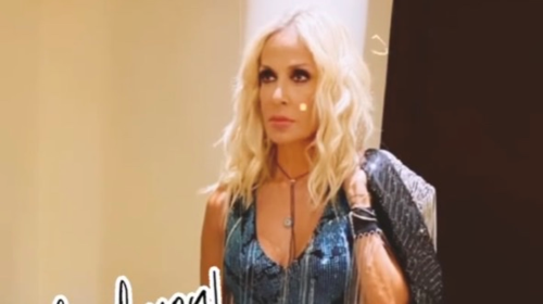 Άννα Βίσση: Glam rock στο Μονακό - To jumpsuit με τα 230.000 κρύσταλλα