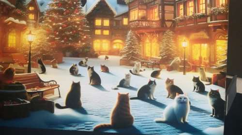 Τρίκαλα: "Τι κάνει χο χο χο στα κεραμίδια", το θέμα στον φετινό 13ο Μύλο των Ξωτικών - Οι γάτες έχουν κυρίαρχο ρόλο