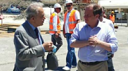 Κ. Αχ. Καραμανλής: Εντός του 2020 ολοκληρώνονται τα έργα στο λιμάνι της Σαντορίνης