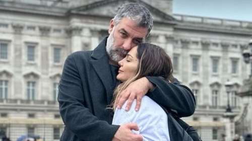 Δέσποινα Βανδή - Βασίλης Μπισμπίκης: Νέες φωτογραφίες από το ταξίδι τους στο Λονδίνο