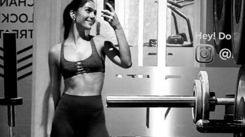 Μελίνα Νικολαΐδη: Με κοιλιακούς &quot;φέτες&quot; στο γυμναστήριο η κόρη της Δέσποινας Βανδή [εικόνα]