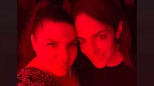 Δανάη Μπάρκα: Δόμνα Μιχαηλίδου και Νίκη Κεραμέως στο πάρτι γενεθλίων της παρουσιάστριας [εικόνες - βίντεο]