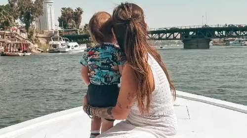 Εριέττα Κούρκουλου Λάτση: Στην Αίγυπτο με τον γιο της - Οι εντυπωσιακές φωτογραφίες