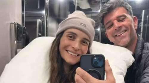 Αντιγόνη Κουλουκάκου: Η selfie με τον σύντροφό της λίγο πριν γίνουν γονείς στο πρώτο τους παιδί