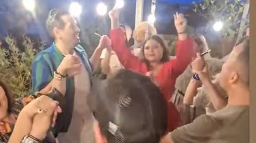 Δανάη Μπάρκα: Με χορούς και τραγούδια γιόρτασε στο σπίτι της το τέλος του &quot;Πάμε Δανάη&quot; [Eικόνες]