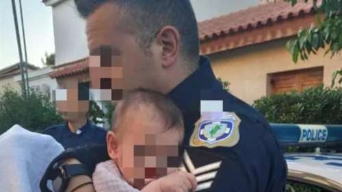 Γλυκά Νερά-Ο αστυνόμος που έβγαλε το μωρό από το σπίτι:  &quot;Η Λυδία &quot;μου&quot; σήμερα έμεινε ορφανή από γονείς…&quot;