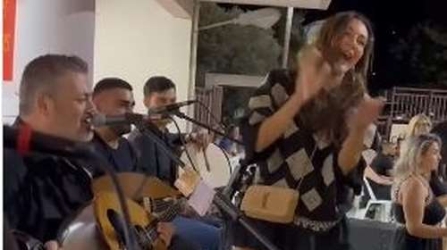 Δέσποινα Βανδή: Τα δωσε όλα σε γλέντι με τον Μανώλη Κονταρό στο Ρέθυμνο - [Βίντεο]