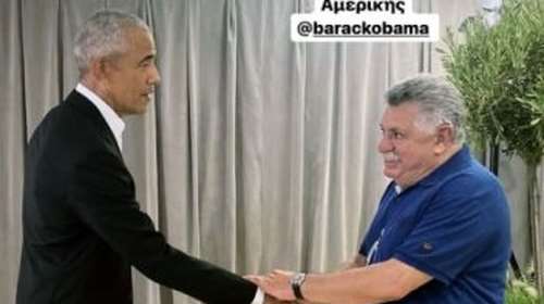 Mπαράκ Ομπάμα: "Ριζότο με γαρίδες και σφυρίδα αυγολέμονο" - Τα πιάτα του Λευτέρη Λαζάρου που ξετρέλαναν τον πρώη πλανητάρχη